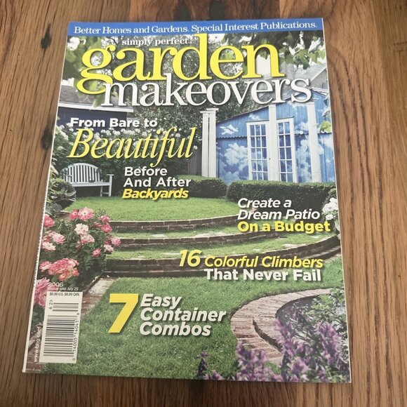 Better Homes And Gardens Garden Makeover Magazine July 2006 Container Combos - Picture 1 of 6